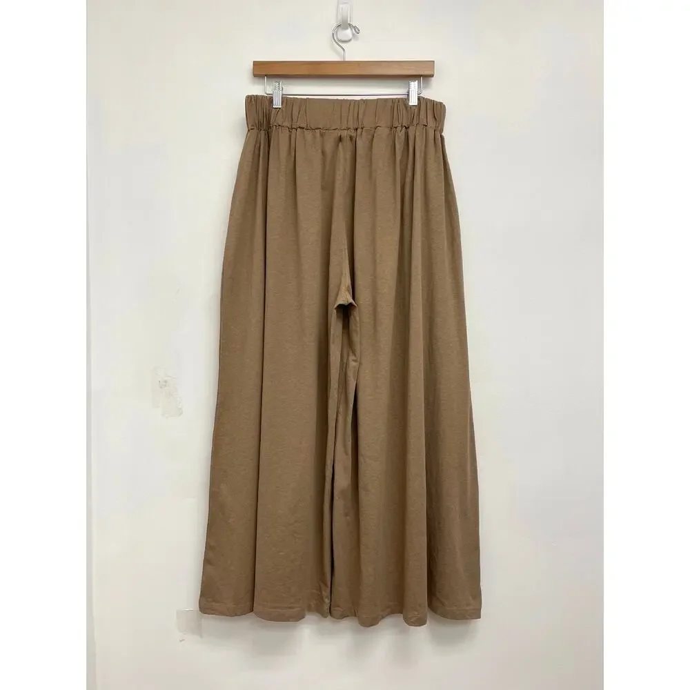 The Simple Folk Wildwood Summer Trouser Hemp Organic Cotton Wide Leg Pull On XL - Picture 2 of 11